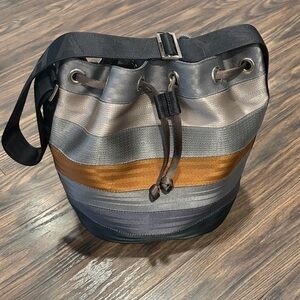 HARVEYS Stylish Multicolor Berkeley Bucket Bag from the Treecycle line